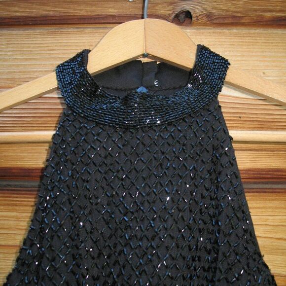 Mac Duggal 5531 HIGH NECK HALTER SLEEVELESS MIDI DRESS Black 2 - Picture 8 of 15